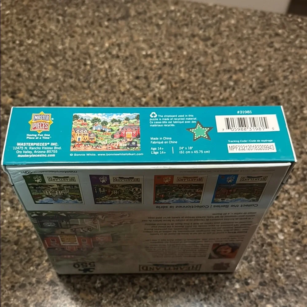 Heartland Collection 550 piece Puzzle Like New!